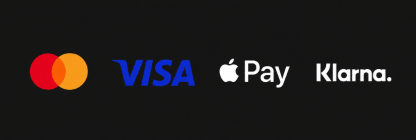 Accepted payment cards